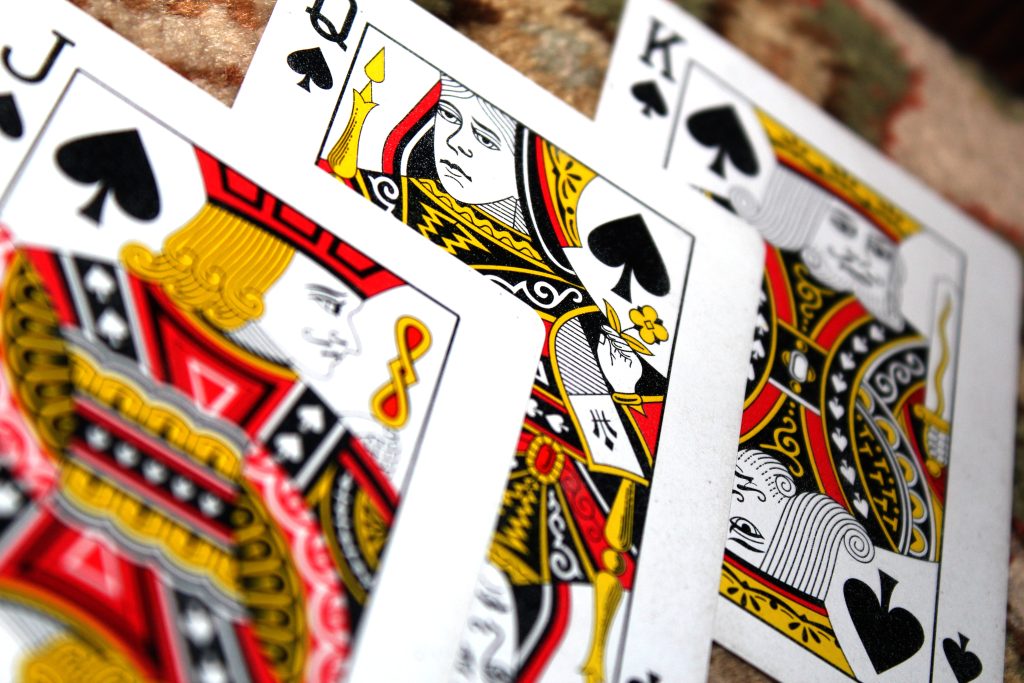 Kortspel hos online casinon